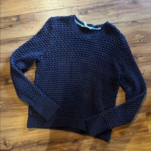 Victoria's Secret Dark Blue Textured Sweater